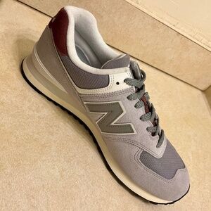 Men's New Balance 574 Core Nimbus Cloud Grey